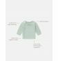 Noppies Baby Gilet Pino - Grey Mint thumbnail