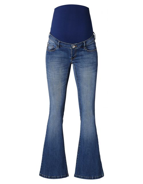 Noppies Flared Umstandsjeans Senna Authentic Blue - Authentic Blue
