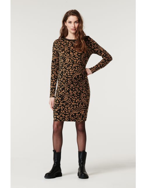 Supermom Robe Leopard - Toasted Coconut