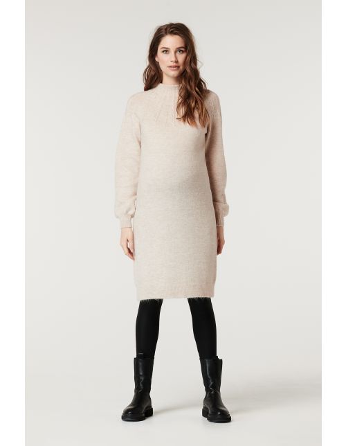 Supermom Robe Cables - Whisper White Melange