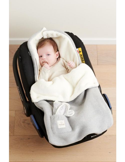 Grey melange footmuff discount