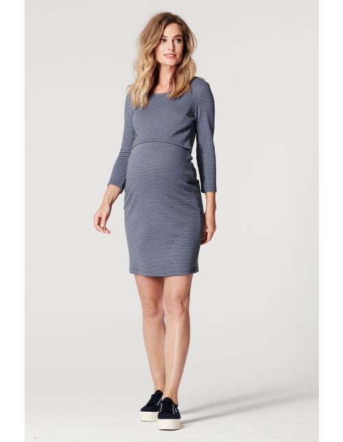Noppies Jurk met voedingsfunctie Zinnia - Nightshadow Blue