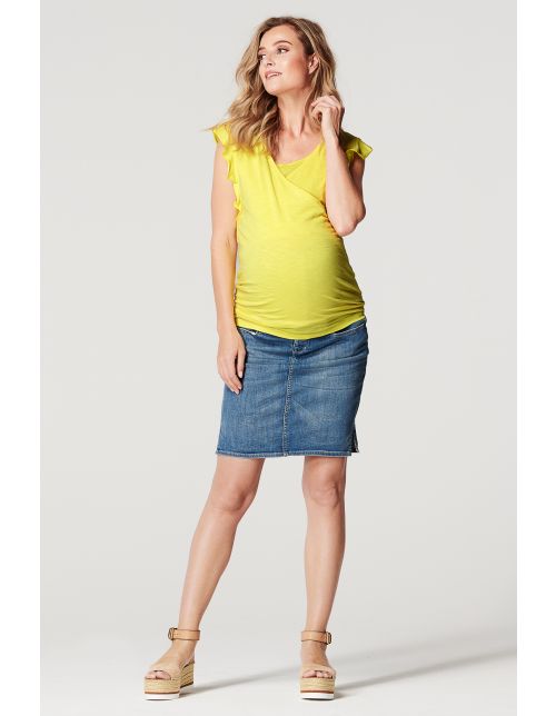 Noppies Nursing t-shirt Bertie - Endive
