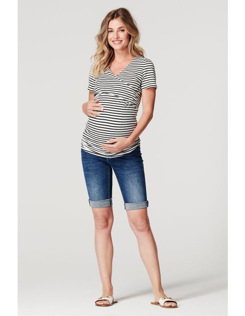 Noppies Nursing t-shirt Bente - Marshmallow