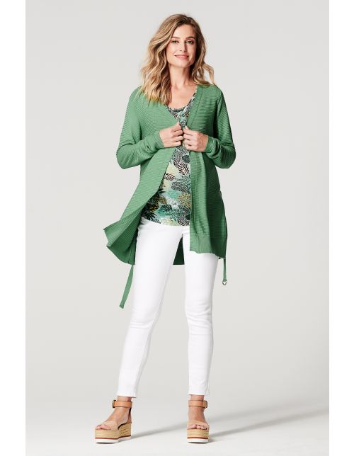 Noppies Cardigan Bar - Malachite Green