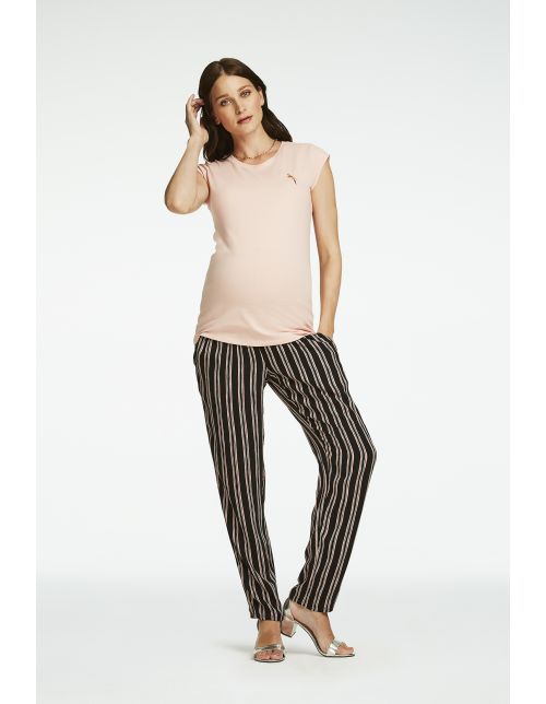 Queen Mum T-shirt Boston - Powder Pink