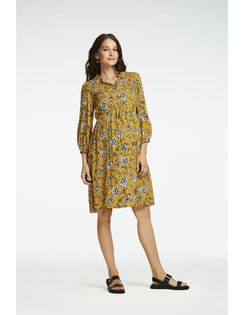 Queen Mum Nursing dress Seatle - Sunflower
