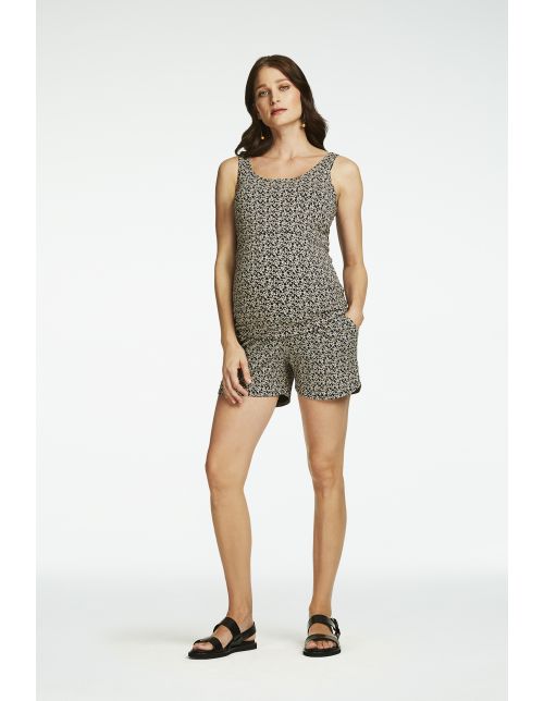 Queen Mum Nursing top Kandy - Black