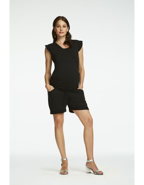 Queen Mum Nursing jumpsuit Manila - Black