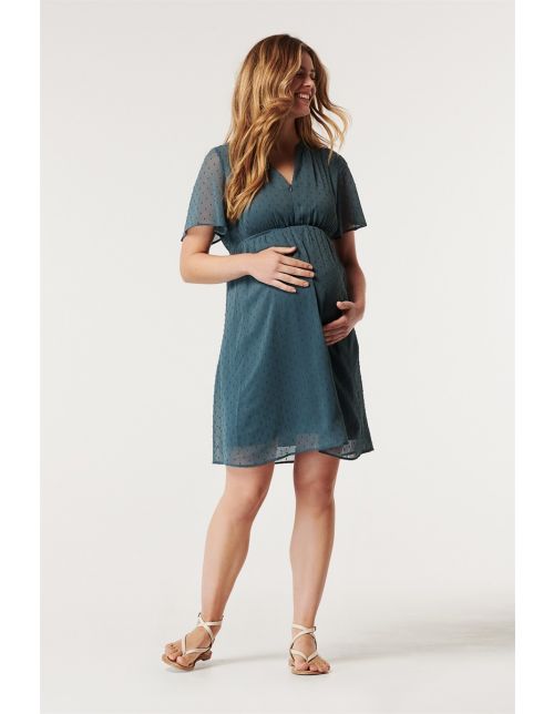 Noppies Still-Kleid Laurel - Dark Slate