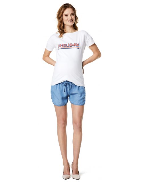 Supermom T-shirt Holiday - Optical White