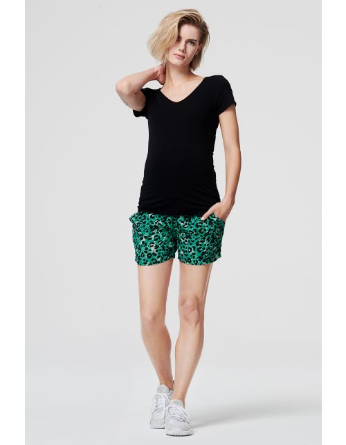 Supermom Shorts Sea Leopard - Sea Green