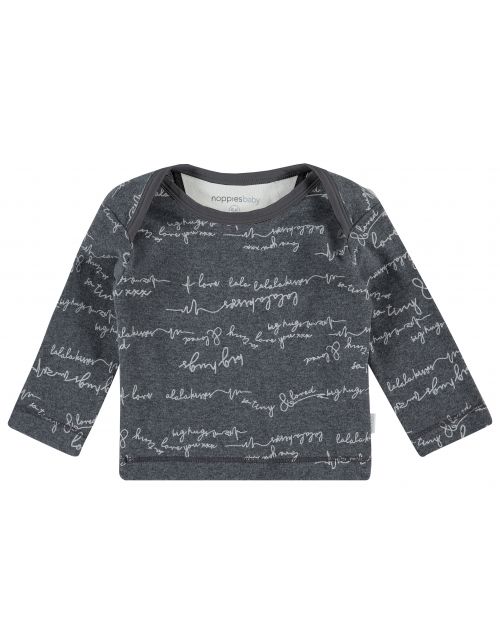 Noppies Longsleeve Ammiad - Dark Grey Melange