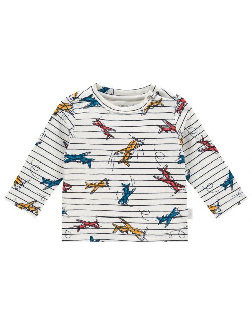 Noppies Longsleeve Apollo Beach - Whisper White