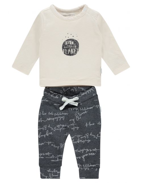 Noppies Set shirt Ashdod - Whisper White