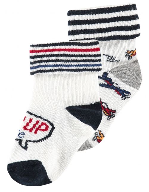 Noppies Socks (2 pairs) Matawan - Whisper White
