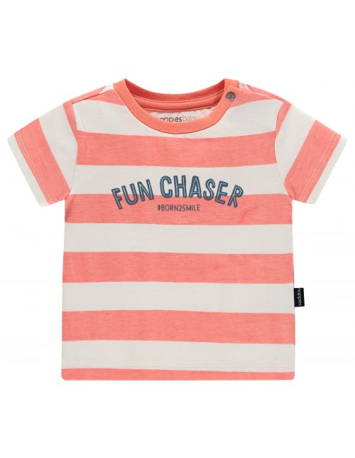 Noppies T-shirt Marshall - Fresh Salmon