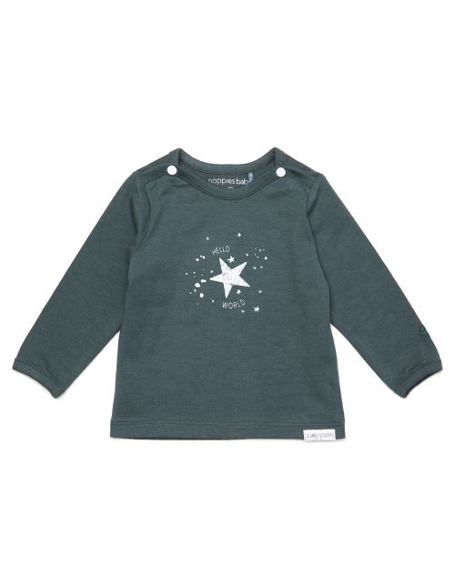 Noppies Longsleeve Lux - Dark Slate