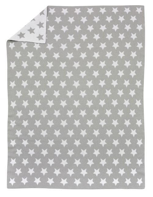Alvi Crib blanket 75x100cm - Ash