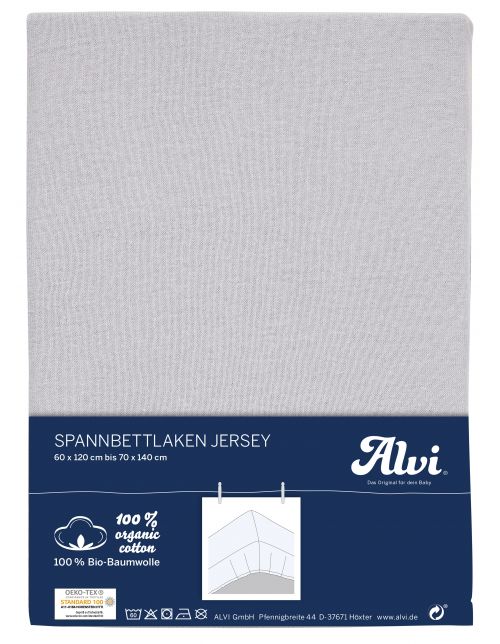 Alvi Cot fitted sheet Organic - Micro chip