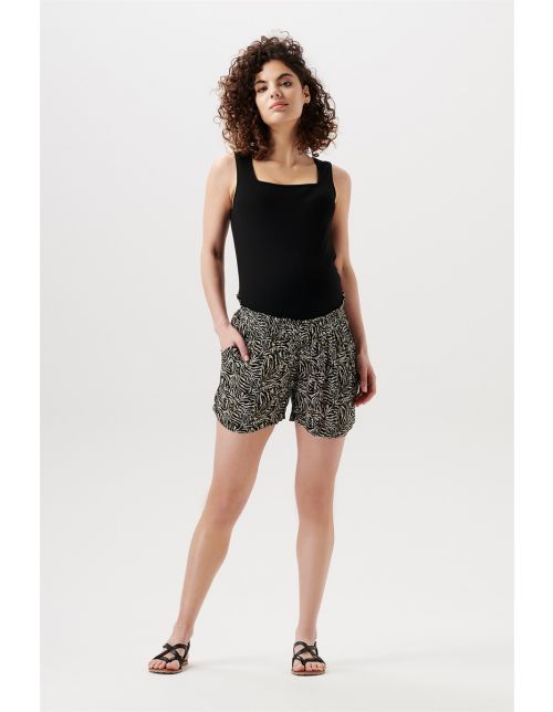 Supermom Top Square Neck - Black