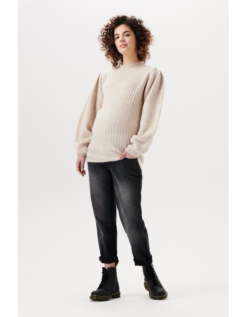 Oatmeal crew neck jumper deals