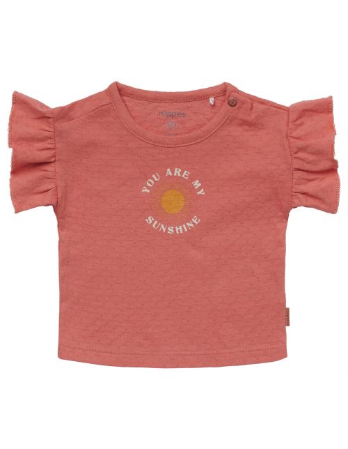 Noppies T-shirt Agra - Terra Cotta