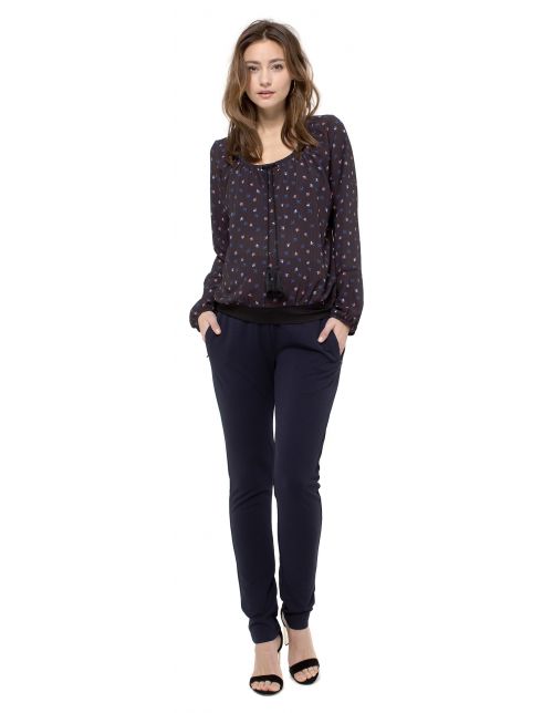 Queen Mum Casual broek - Navy