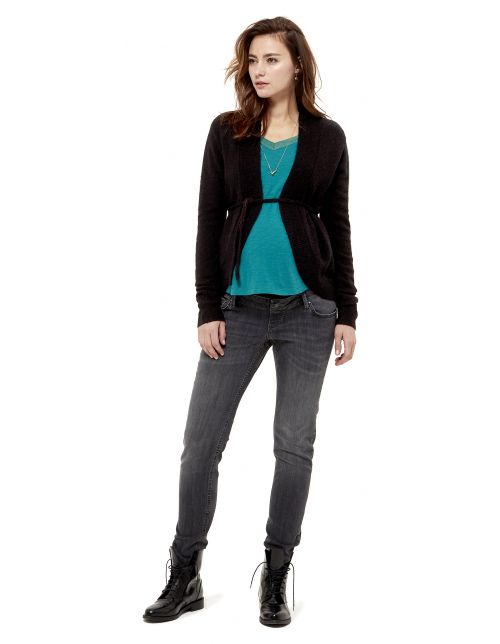 Queen Mum Jeggings Odile - Grey Denim