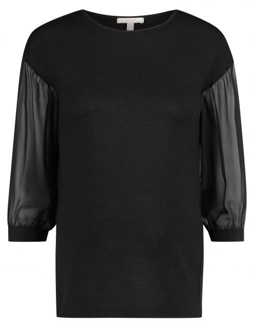 Esprit Langarmshirt - Black