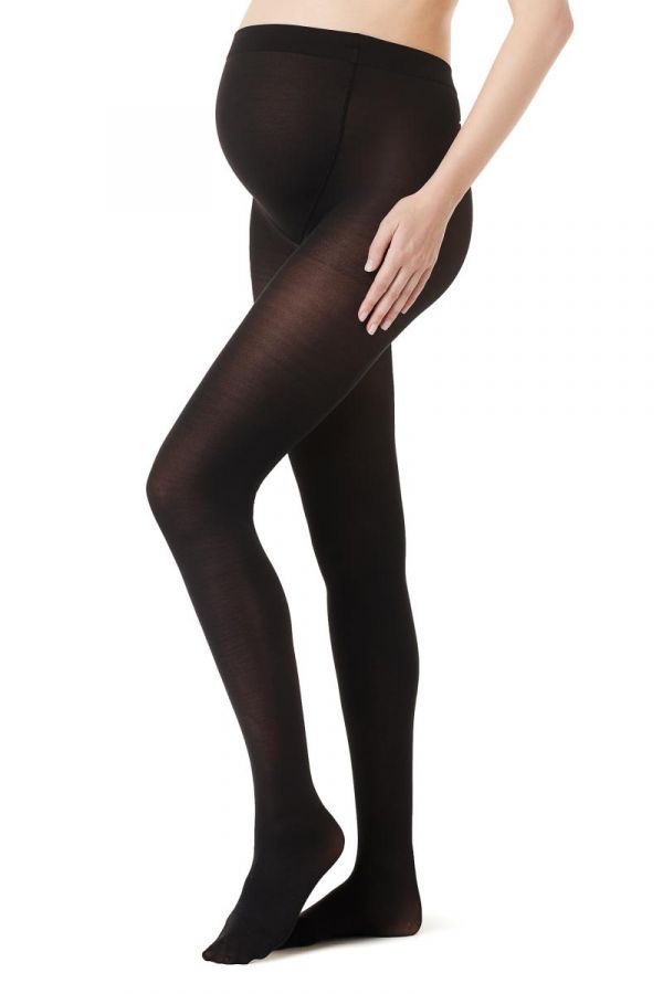 Noppies Strumpfhose 2-Pack Maternity tights 50 Den - Black