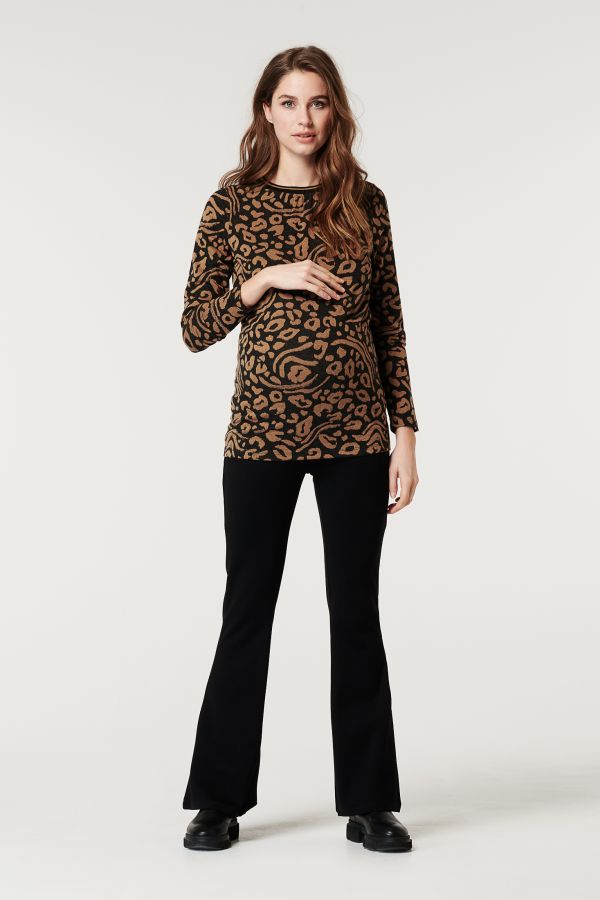 Supermom Pullovers Leopard - Toasted Coconut