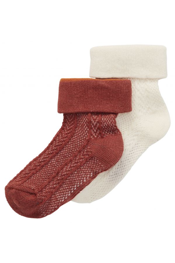 Noppies Chaussettes (2 paires) Sandy - Henna