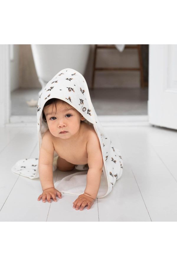 Hooded baby store