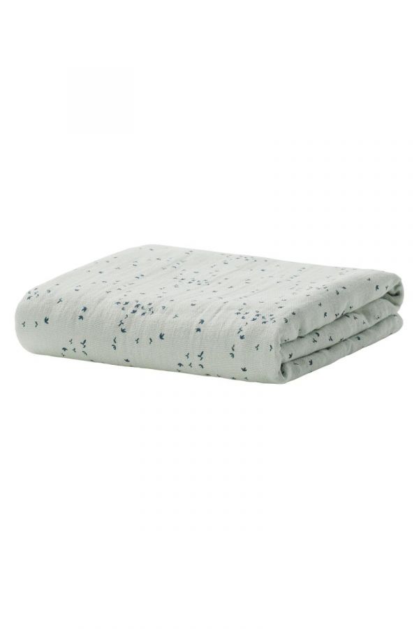 Noppies Single Muslin Cloth Botanical 120x120 cm Puritan Gray