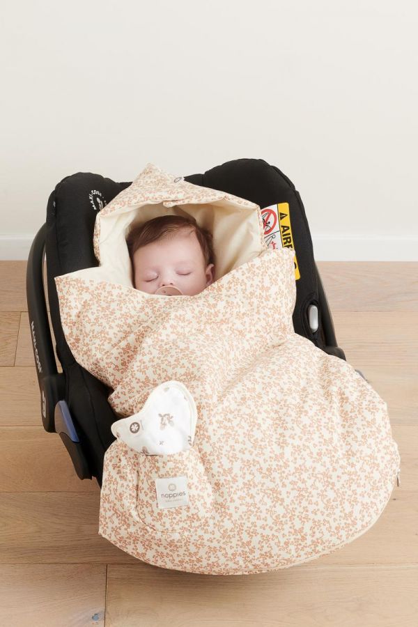 Car seat footmuff Botanical TOG 3.0 Fog