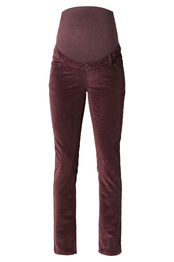 esprit Slim Umstandshose - Coffee