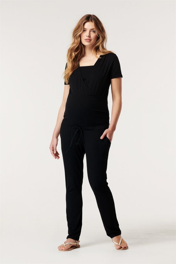 Noppies Jumpsuit met voedingsfunctie Lemay - Black