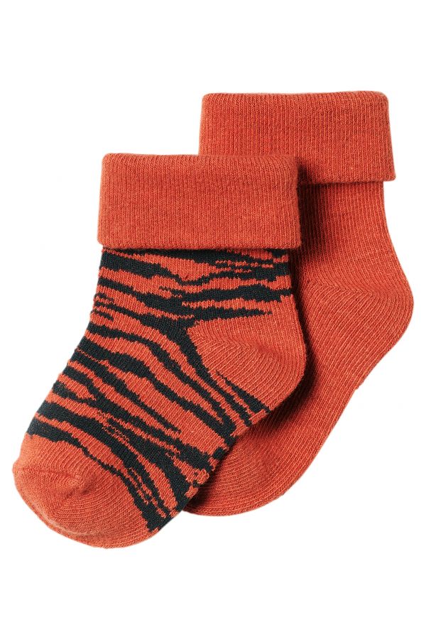 Noppies Socks (2 pairs) Blanquillo - Spicy Ginger