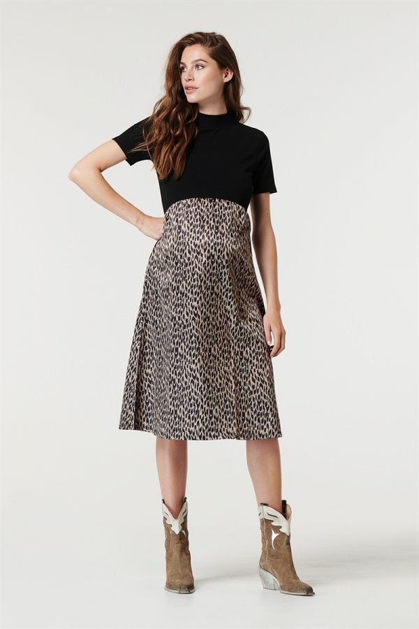 Supermom Jurk Etnic Tigers Eye