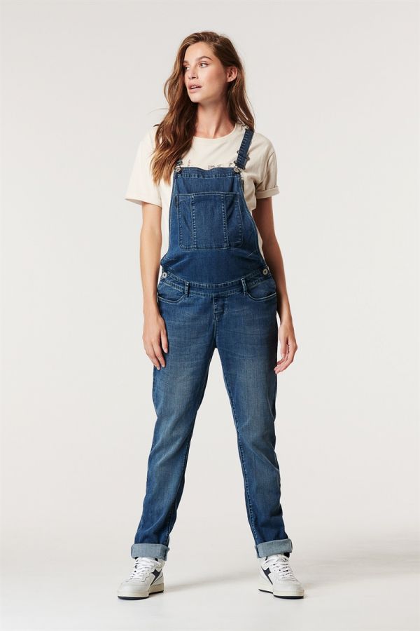 Supermom Straight jeans Salopette - Blue Denim