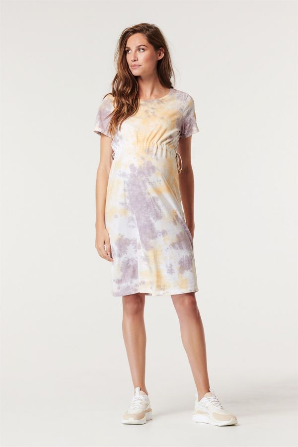 Supermom Dress Tie Dye - New Wheat