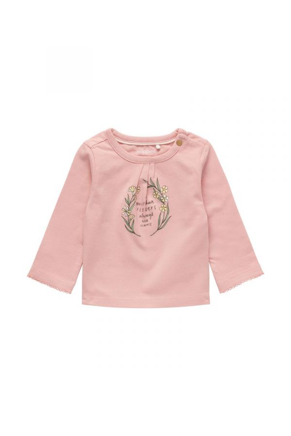 Noppies T-shirt manches longues Laurel - Misty Rose