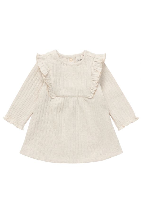 Noppies Dress Lowell - Oatmeal