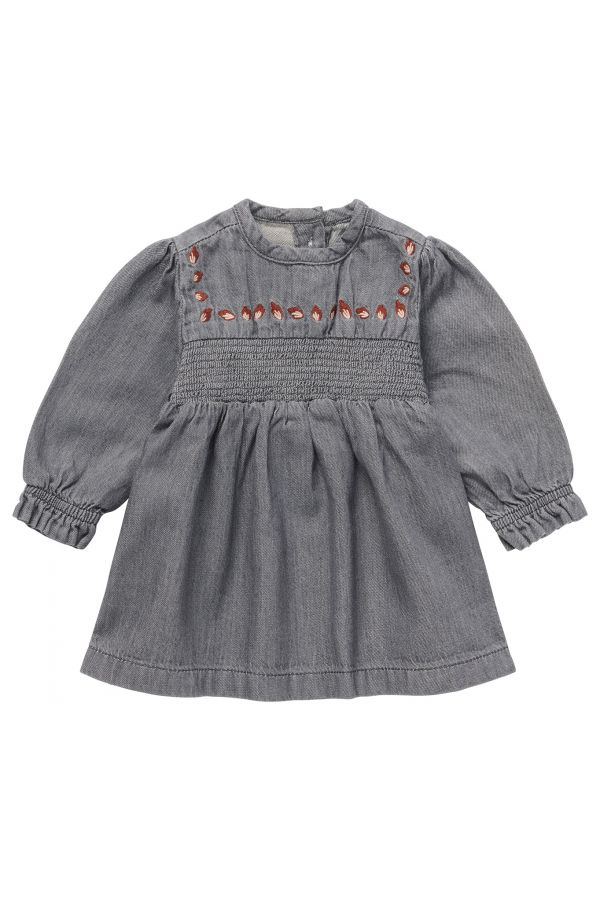 Noppies Kleid Loa - Grey Denim