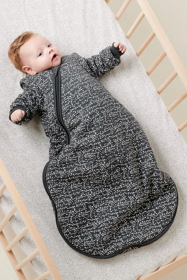 Noppies Baby Winter sleeping bag Fancy Dot - Forged Iron