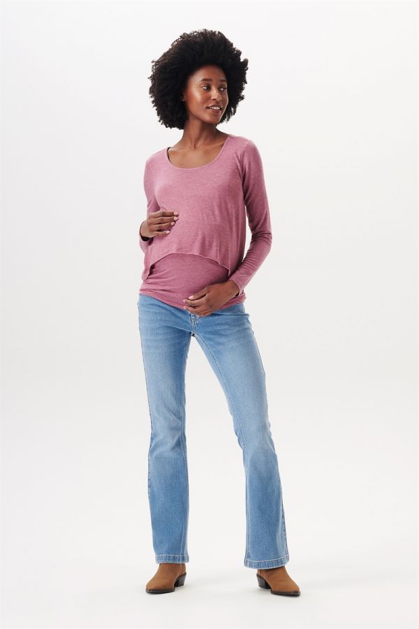 esprit Still-Shirt - Dusty Purple