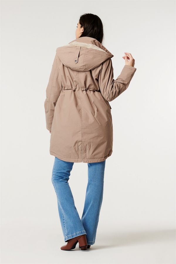 Winter coat Taupe Grey