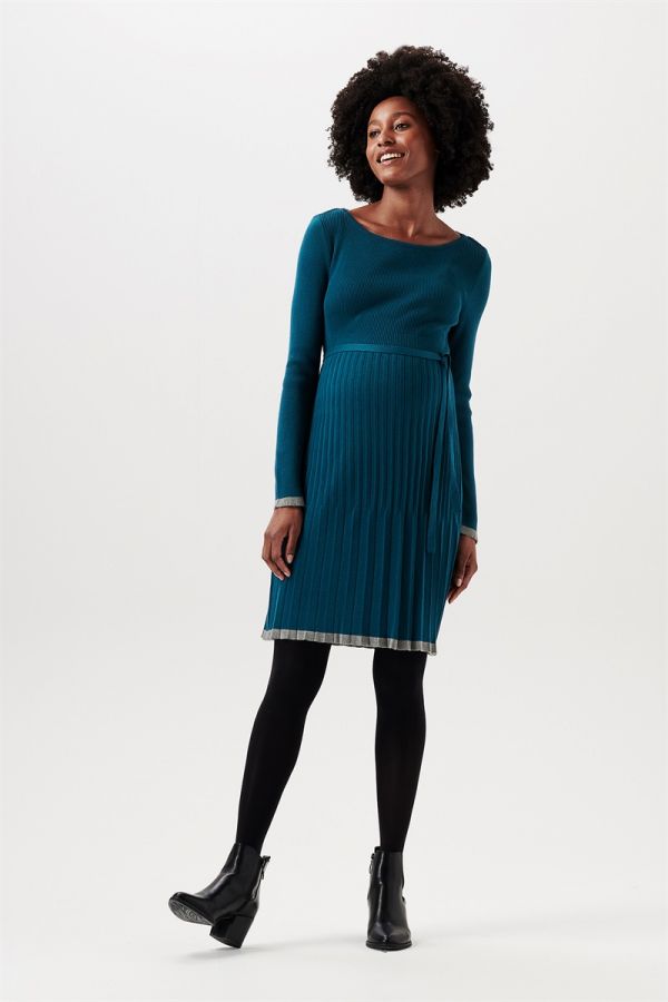 esprit jerseykleid blau