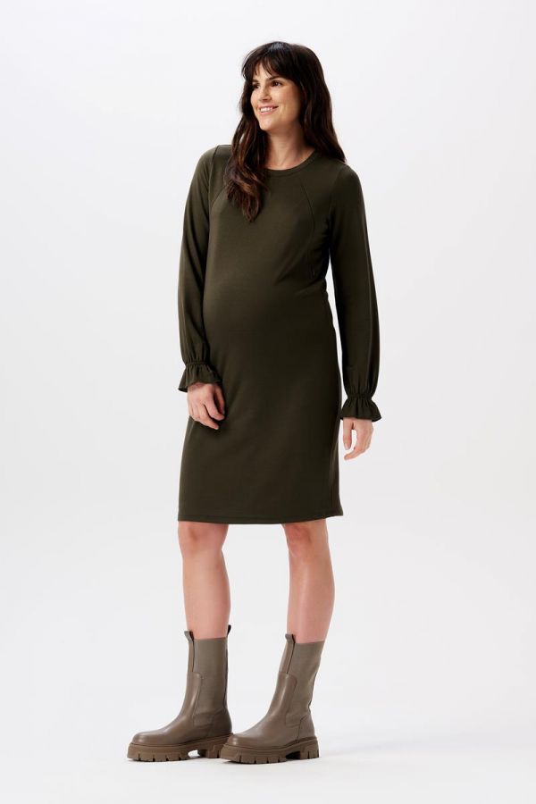 Noppies Robe d'allaitement Frederikstad - Black Olive